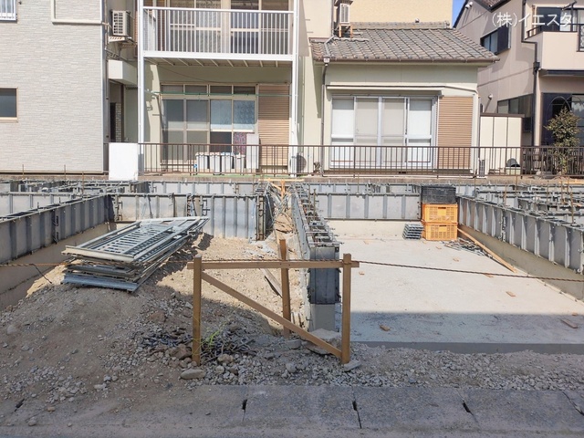 愛知県名古屋市守山区鳥神町の新築戸建て基礎写真 2026年2月23日撮影