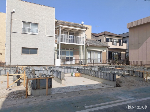 愛知県名古屋市守山区鳥神町の新築戸建て基礎写真 2026年2月23日撮影