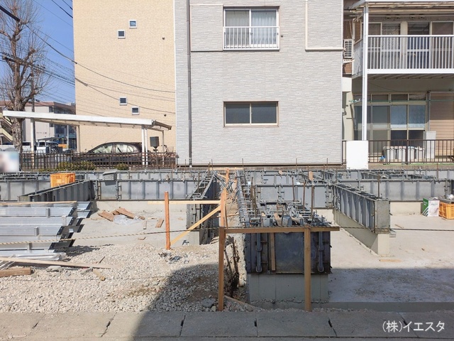 愛知県名古屋市守山区鳥神町の新築戸建て基礎写真 2026年2月23日撮影