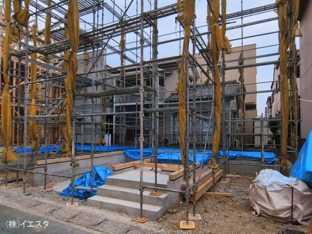 愛知県名古屋市守山区鳥神町の新築戸建て基礎写真 2026年3月17日撮影