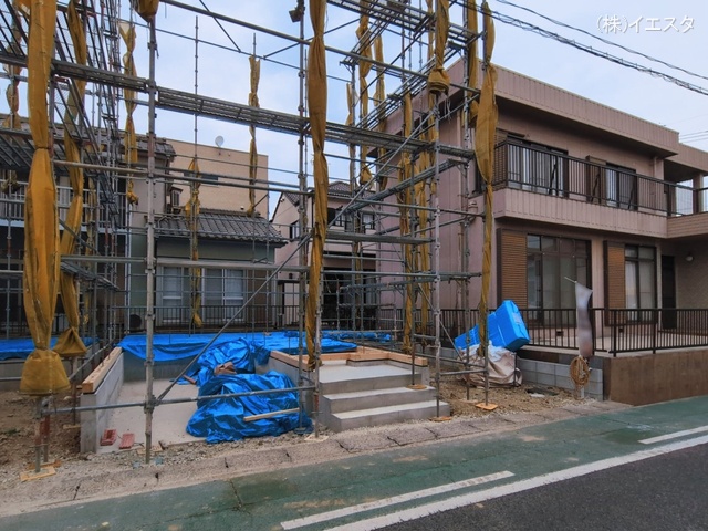 愛知県名古屋市守山区鳥神町の新築戸建て基礎写真 2026年3月17日撮影