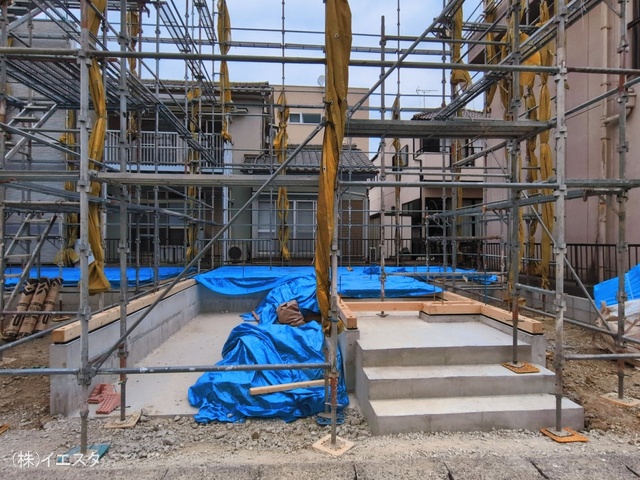 愛知県名古屋市守山区鳥神町の新築戸建て基礎写真 2026年3月17日撮影