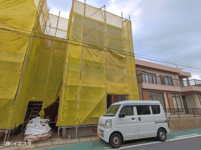 愛知県名古屋市守山区鳥神町の新築戸建て上棟写真 2026年4月6日撮影
