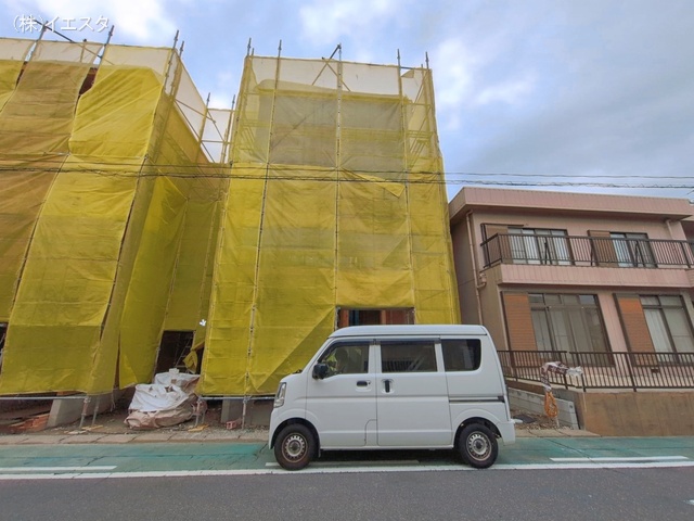 愛知県名古屋市守山区鳥神町の新築戸建て上棟写真 2026年4月6日撮影