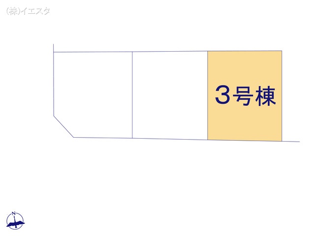 愛知県名古屋市守山区鳥神町の新築戸建て全体区画図 ※図面と異なる場合は現況を優先