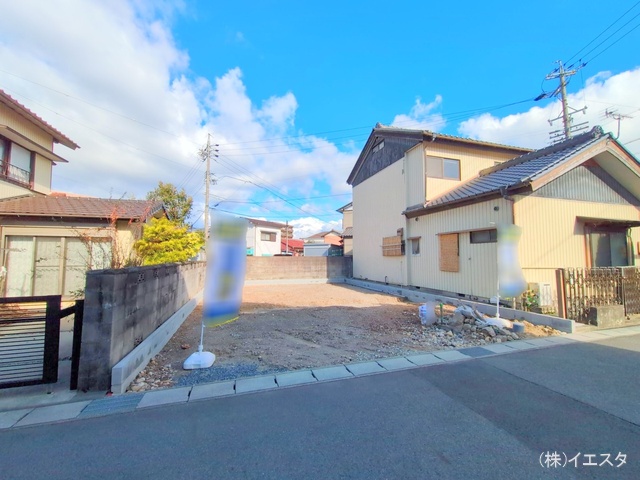 愛知県尾張旭市南原山町赤土の新築戸建て更地・土地写真 2025年12月25日撮影