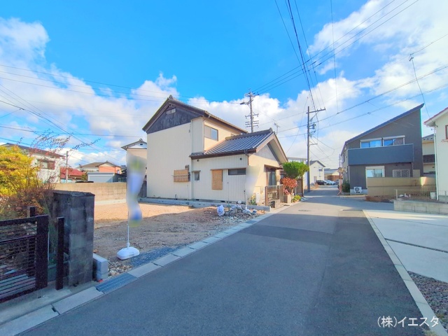 愛知県尾張旭市南原山町赤土の新築戸建て更地・土地写真 2025年12月25日撮影