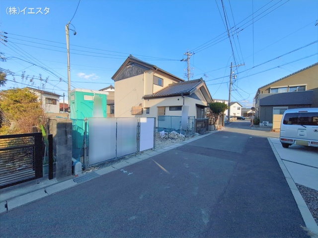 愛知県尾張旭市南原山町赤土の新築戸建て更地・土地写真 2026年2月17日撮影