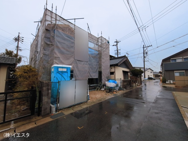 愛知県尾張旭市南原山町赤土の新築戸建て上棟写真 2026年3月17日撮影