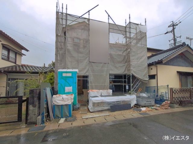 愛知県尾張旭市南原山町赤土の新築戸建てシート写真 2026年3月31日撮影