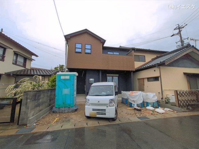 愛知県尾張旭市南原山町赤土の新築戸建て外構写真 2026年4月22日撮影