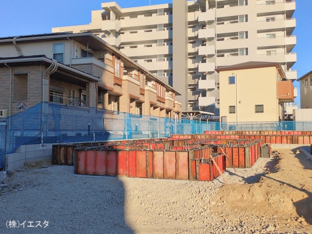愛知県尾張旭市旭前町１丁目の新築戸建て基礎写真 2026年2月2日撮影