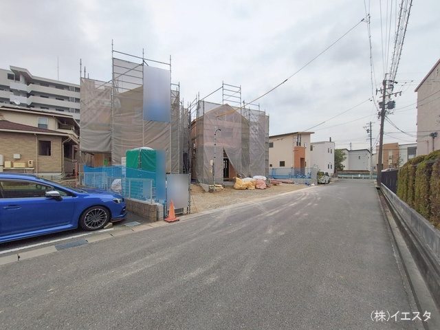 愛知県尾張旭市旭前町１丁目の新築戸建て上棟写真 2026年2月26日撮影