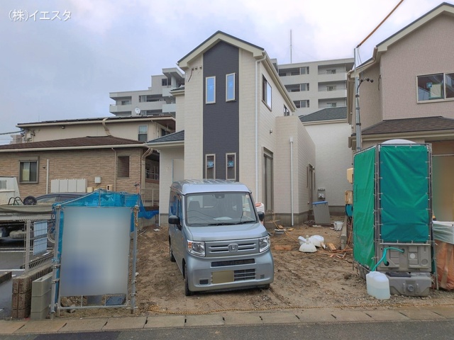 愛知県尾張旭市旭前町1丁目の新築戸建て外構写真 2026年3月30日撮影