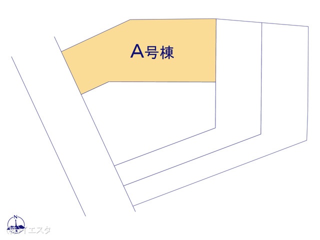 愛知県尾張旭市旭前町1丁目の新築戸建て全体区画図 ※図面と異なる場合は現況を優先