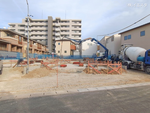 愛知県尾張旭市旭前町１丁目の新築戸建て基礎写真 2026年1月19日撮影