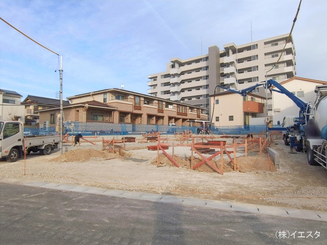 愛知県尾張旭市旭前町１丁目の新築戸建て基礎写真 2026年1月19日撮影