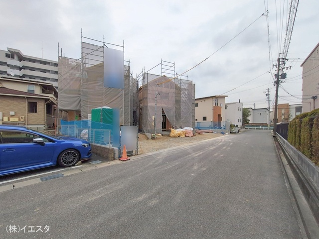 愛知県尾張旭市旭前町１丁目の新築戸建て上棟写真 2026年2月26日撮影