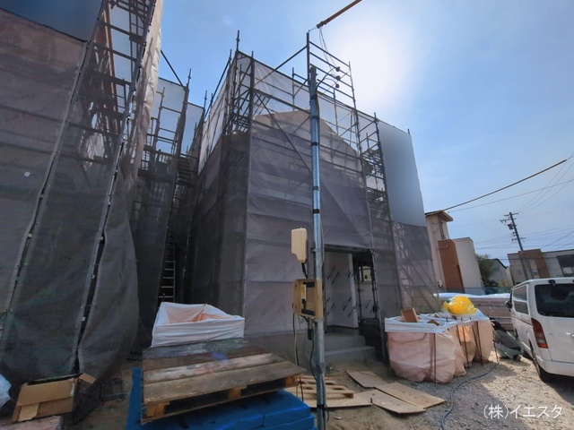 愛知県尾張旭市旭前町１丁目の新築戸建てシート写真 2026年3月12日撮影