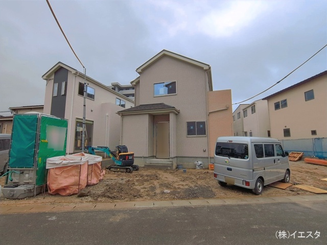 愛知県尾張旭市旭前町１丁目の新築戸建て外構写真 2026年3月30日撮影