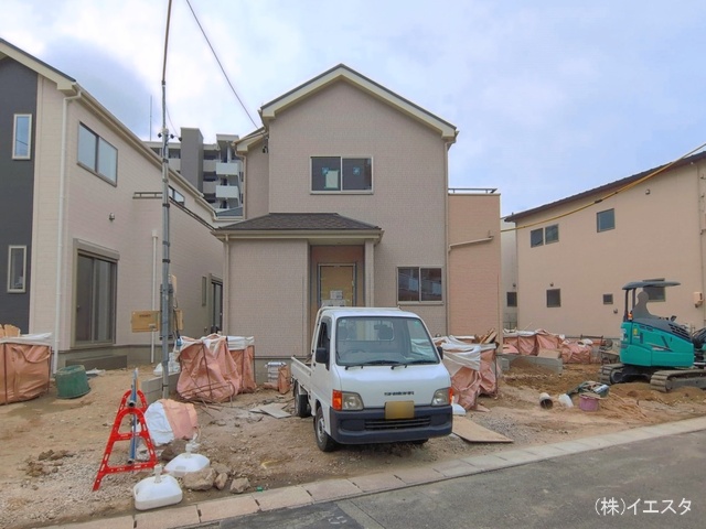 愛知県尾張旭市旭前町１丁目の新築戸建て外構写真 2026年4月8日撮影