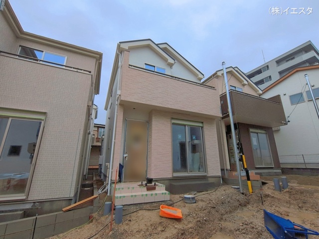 愛知県尾張旭市旭前町１丁目の新築戸建て外構写真 2026年4月9日撮影