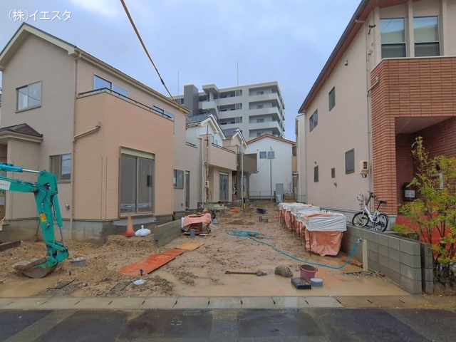愛知県尾張旭市旭前町１丁目の新築戸建て外構写真 2026年4月9日撮影