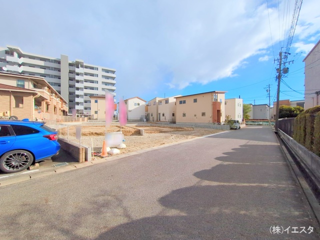 愛知県尾張旭市旭前町１丁目の新築戸建て更地・土地写真 2025年12月25日撮影