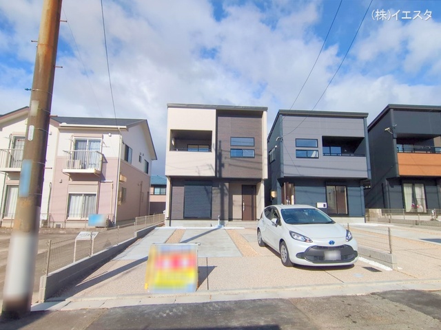 愛知県瀬戸市さつき台２丁目の新築戸建て完成写真 2025年12月25日撮影