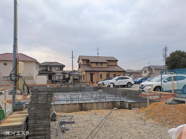 愛知県春日井市西高山町３丁目の新築戸建て基礎写真 2026年2月5日撮影