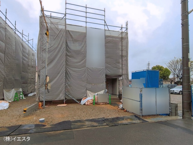 愛知県春日井市西高山町３丁目の新築戸建てシート写真 2026年3月30日撮影
