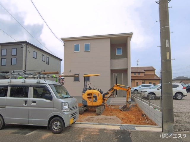 愛知県春日井市西高山町３丁目の新築戸建て外構写真 2026年4月14日撮影