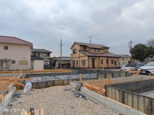 愛知県春日井市西高山町3丁目の新築戸建て基礎写真 2026年2月5日撮影