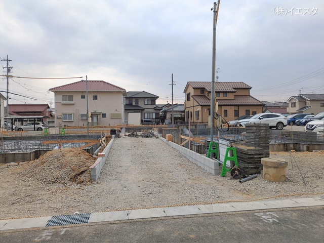 愛知県春日井市西高山町3丁目の新築戸建て基礎写真 2026年2月5日撮影