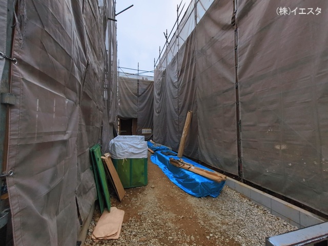 愛知県春日井市西高山町3丁目の新築戸建て上棟写真 2026年3月1日撮影