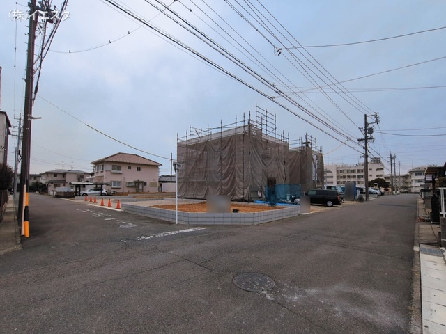 愛知県春日井市西高山町3丁目の新築戸建て上棟写真 2026年3月1日撮影