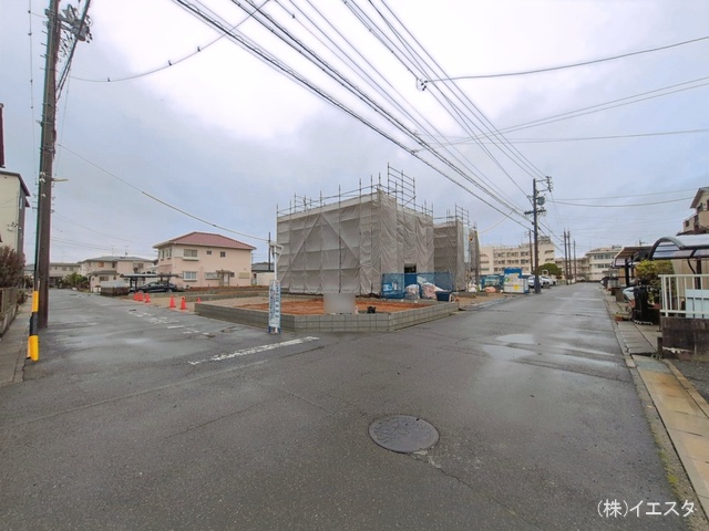 愛知県春日井市西高山町3丁目の新築戸建てシート写真 2026年3月30日撮影