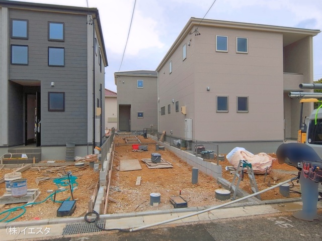 愛知県春日井市西高山町3丁目の新築戸建て外構写真 2026年4月14日撮影