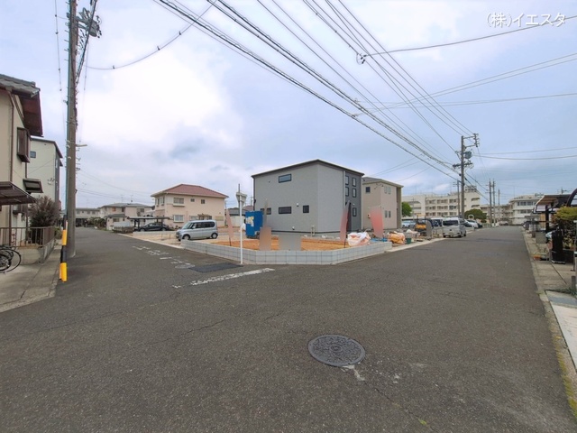 愛知県春日井市西高山町3丁目の新築戸建て外構写真 2026年4月14日撮影
