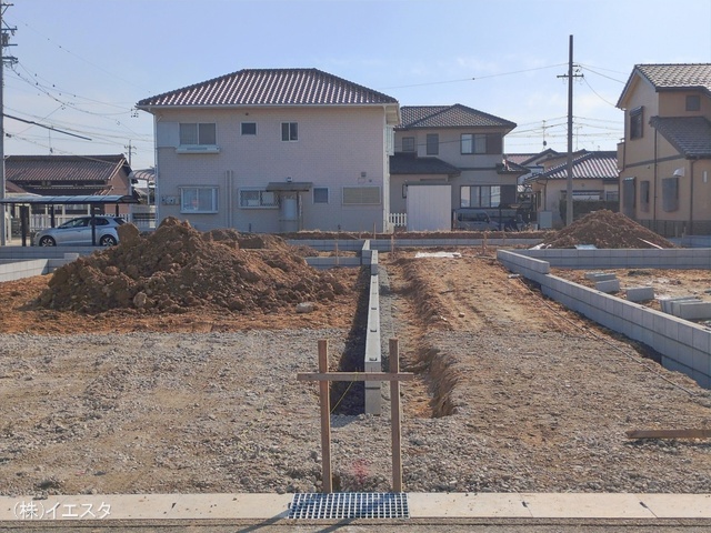 愛知県春日井市西高山町３丁目の新築戸建て更地・土地写真 2026年1月15日撮影