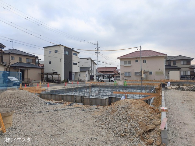 愛知県春日井市西高山町３丁目の新築戸建て基礎写真 2026年2月5日撮影