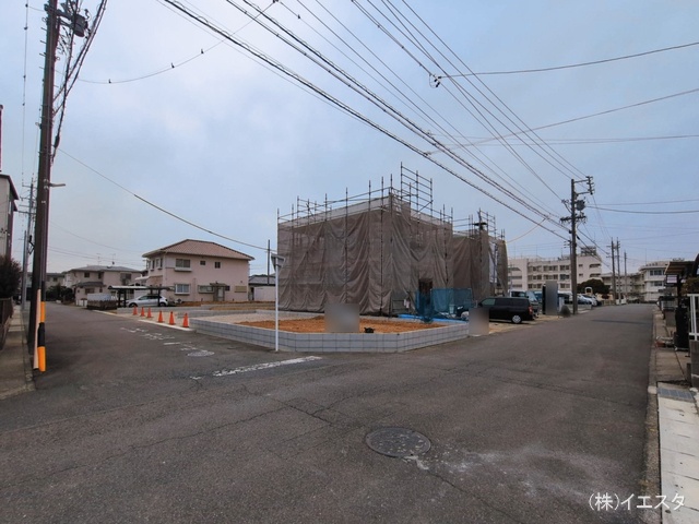 愛知県春日井市西高山町３丁目の新築戸建て上棟写真 2026年3月1日撮影