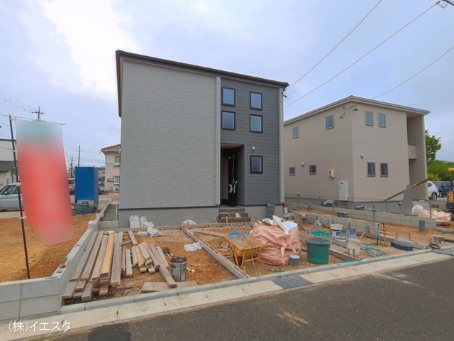 愛知県春日井市西高山町３丁目の新築戸建て外構写真 2026年4月14日撮影
