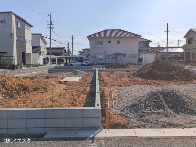 愛知県春日井市西高山町3丁目の新築戸建て更地・土地写真 2026年1月15日撮影