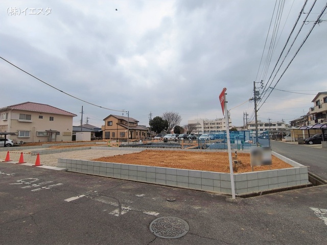 愛知県春日井市西高山町3丁目の新築戸建て更地・土地写真 2026年2月5日撮影