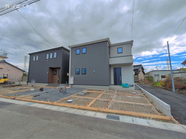 愛知県尾張旭市東印場町二反田の新築戸建て外構写真 2026年3月25日撮影