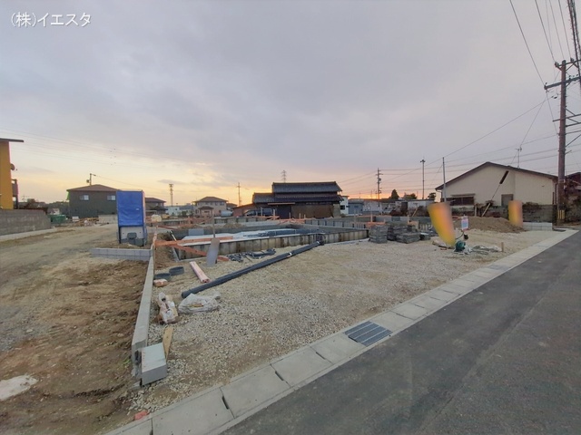 愛知県尾張旭市東印場町二反田の新築戸建て基礎写真 2026年1月4日撮影