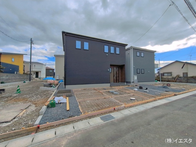 愛知県尾張旭市東印場町二反田の新築戸建て外構写真 2026年3月25日撮影