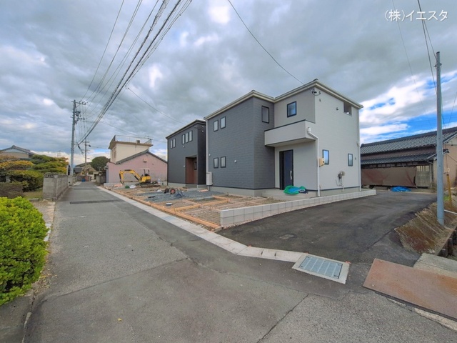 愛知県尾張旭市東印場町二反田の新築戸建て外構写真 2026年3月25日撮影