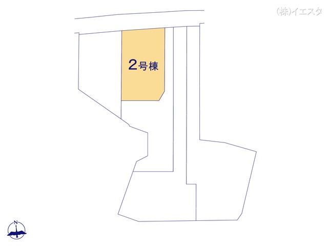 愛知県尾張旭市東印場町二反田の新築戸建て全体区画図 ※図面と異なる場合は現況を優先